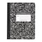 Roaring Spring Paper Products Composition Book, 5x5 Graph, 80 Sheets, 9.75in. x 7.5in., Black Marble, 6PK 77227 - alternate 2